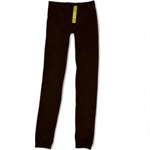 Gianni Bini Chocolate Brown Leggings Wide Waist Band Ladies Size Medium NWT